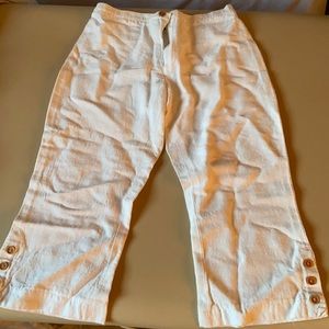 Iinen capris